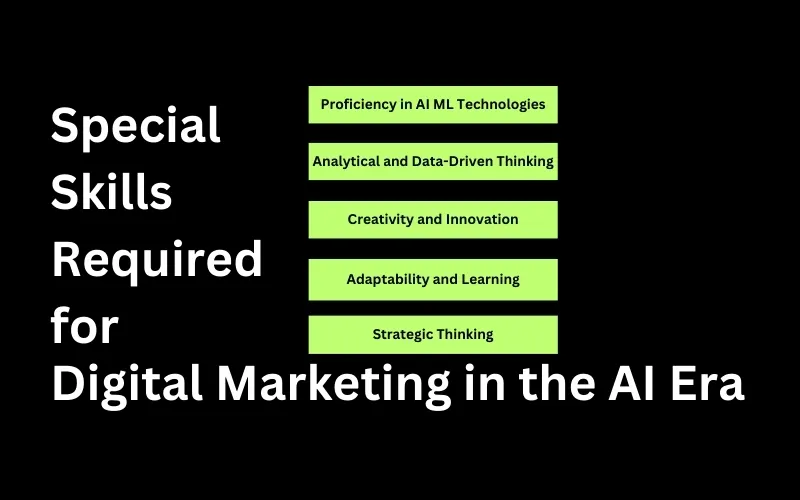 Special Skills Required for Digital Marketing in the AI Era