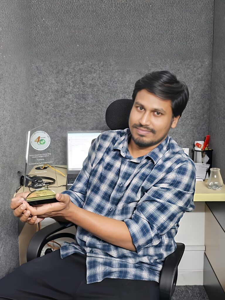 Mizanur Rahaman Holding Award