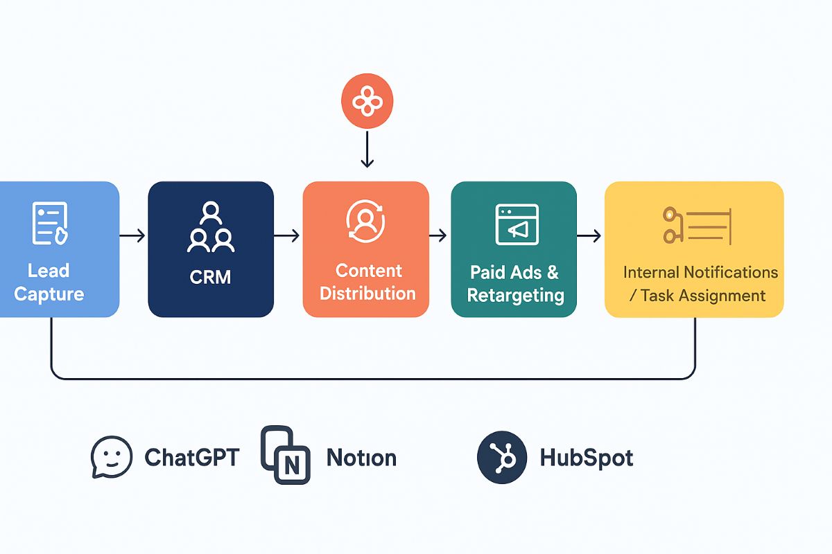 Digital Marketing Workflow with n8n
